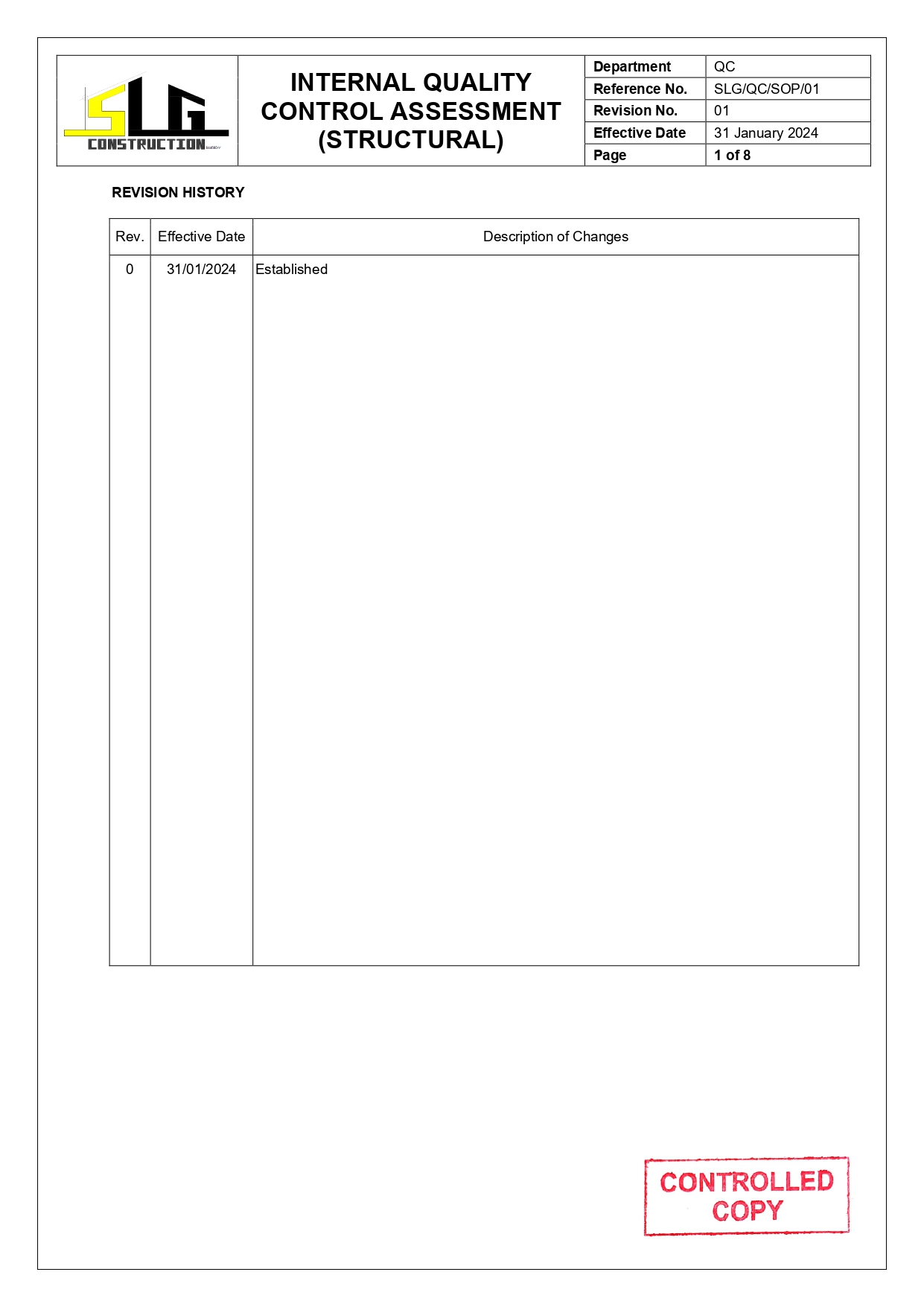 SLG-PRO-SOP Page 2